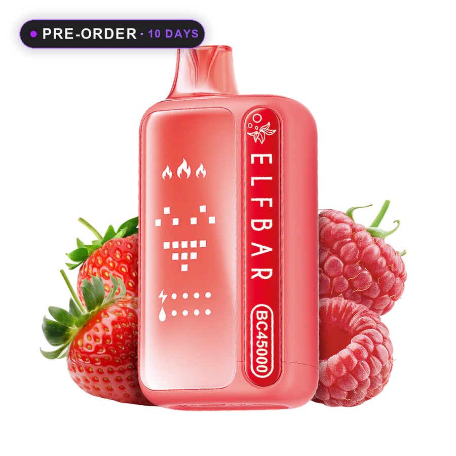 Elf Bar BC45000 Red Raspberry Strawberry