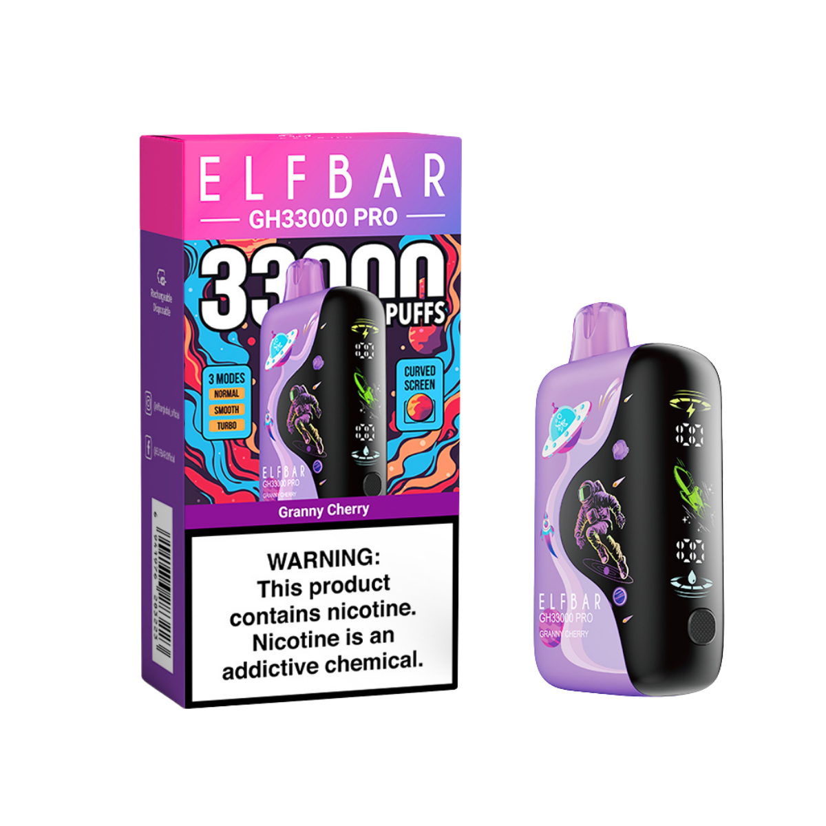 Elfbar GH33 Pro (33000 puffs)