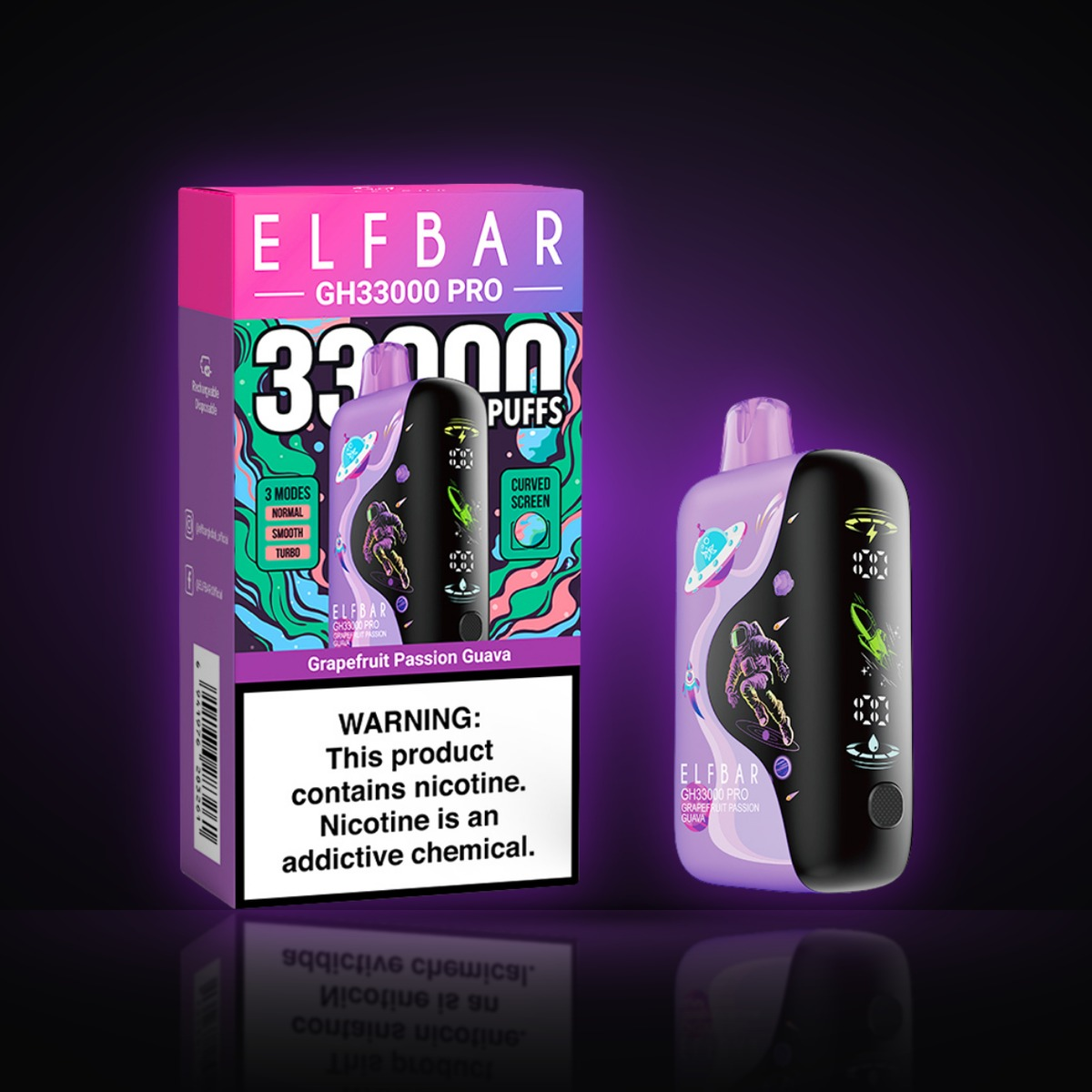 Elf Bar GH33 Pro Grapefruit Passion Guava