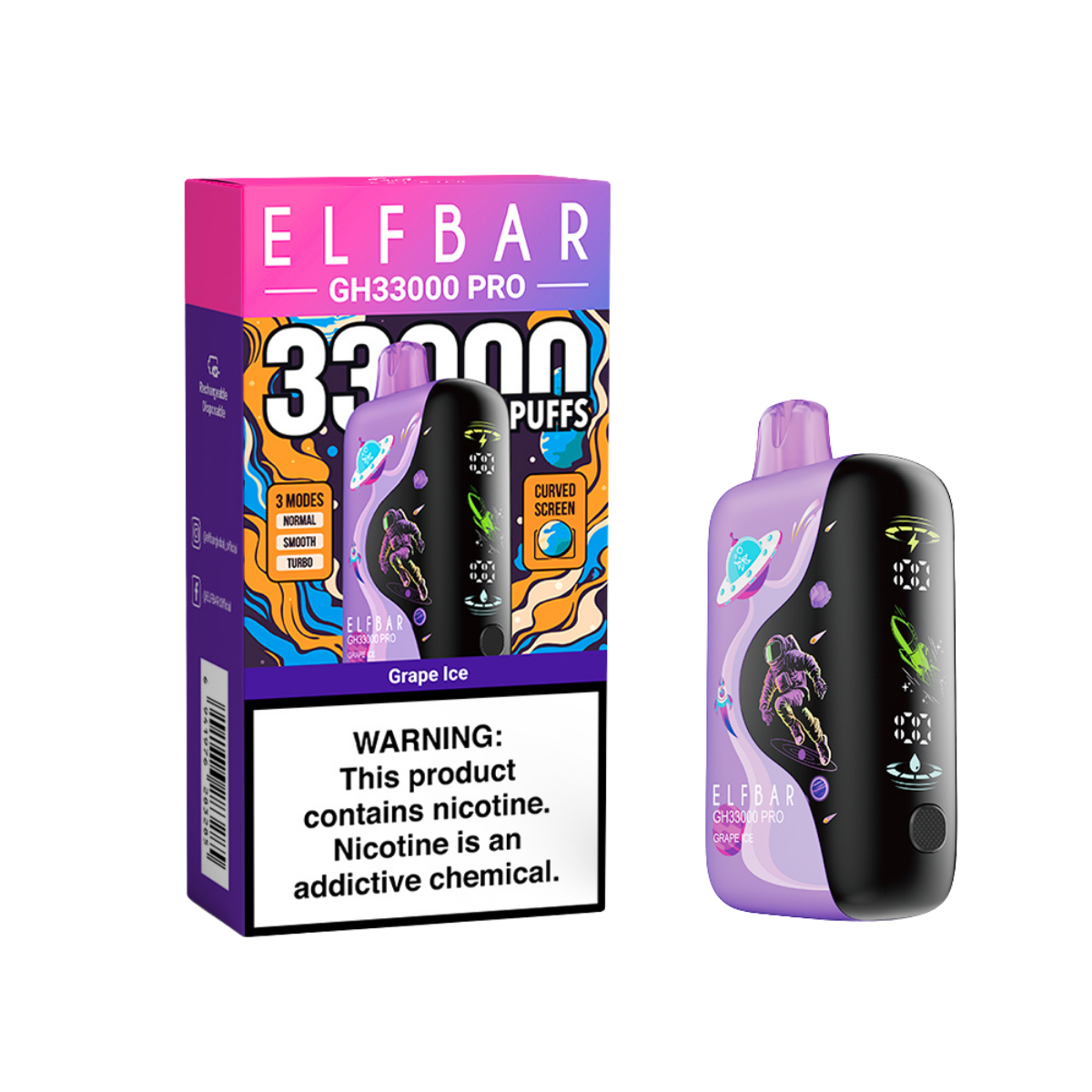 Elfbar GH33 Pro (33000 puffs)