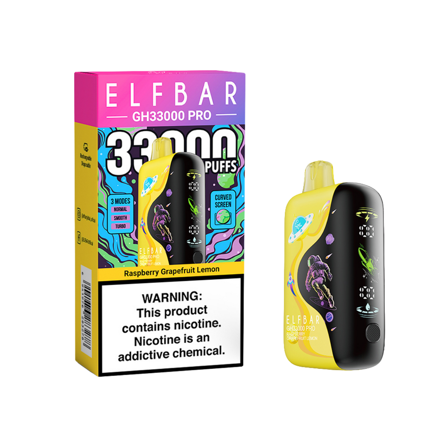 Elf Bar GH33 Pro Raspberry Grapefruit Lemon