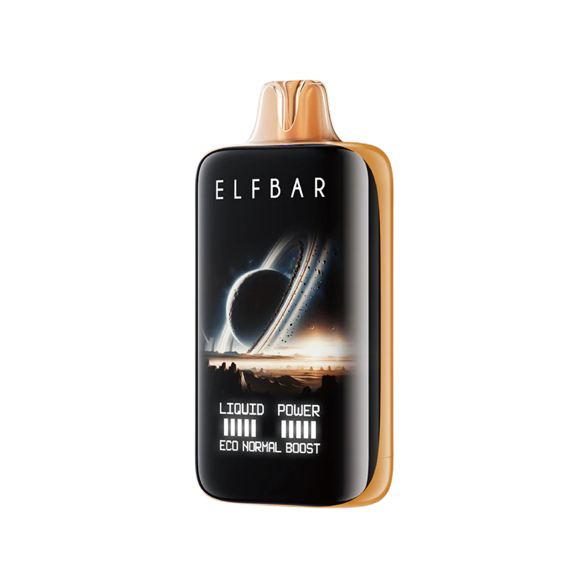 Elfbar Moonlight disposable vape with smart digital display and premium mesh coil - Xhale Xpress.
