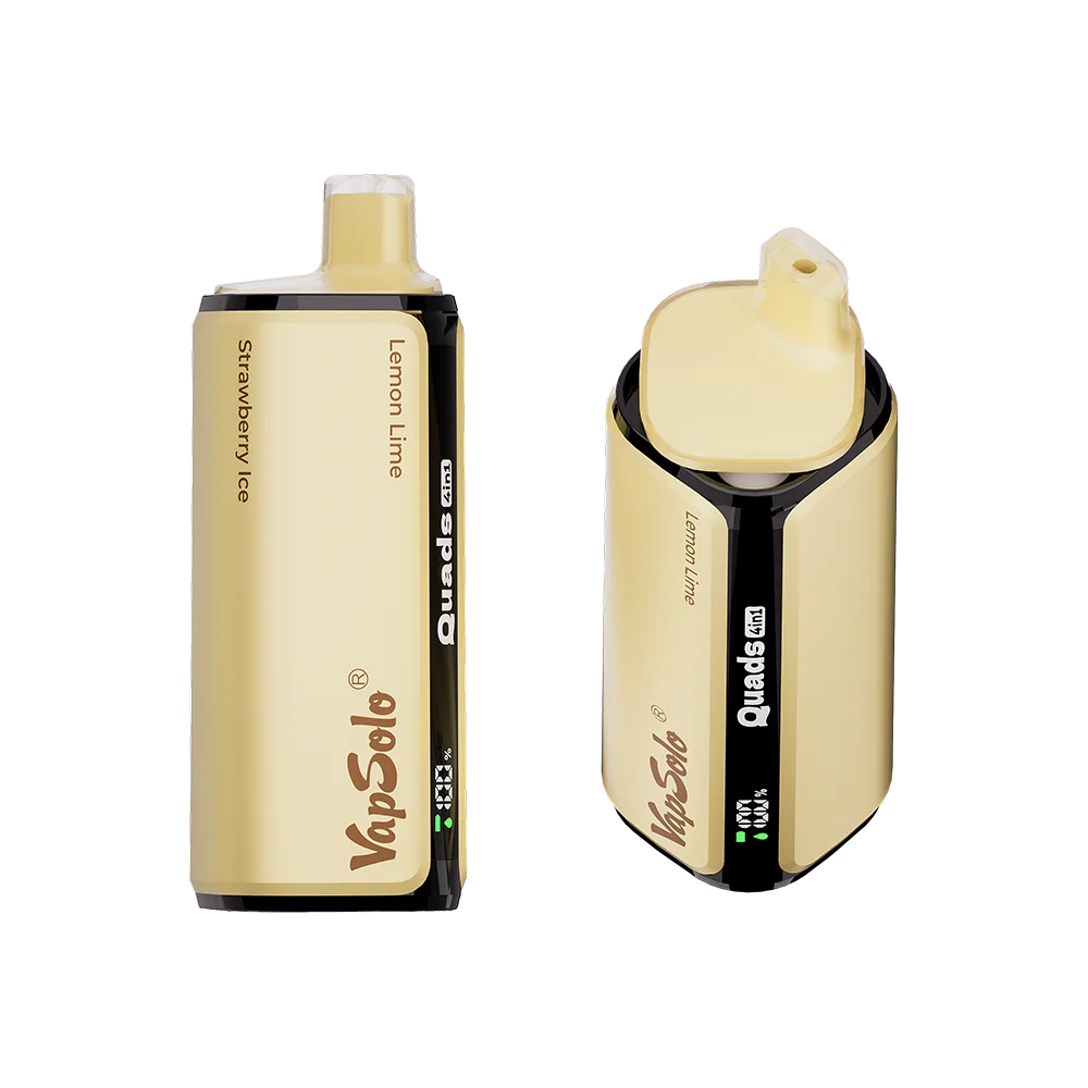 VapSolo Quads 80K Citrus Berry – Einweg-Vape mit mehreren Geschmäckern: Lemon Lime, Strawberry Ice, Fizzy Cherry