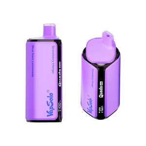 VapSolo Quads 80K Creamy Berry – 4-flavour disposable vape: Strawberry Mango, Blue Razz Lemonade, Vanilla Ice Cream, Sour Triple Berry
