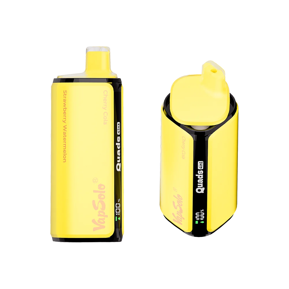 VapSolo Quads 80K Red Fruit Mix – Einweg-Vape mit mehreren Geschmäckern: Strawberry Watermelon, Cherry Cola, Peach