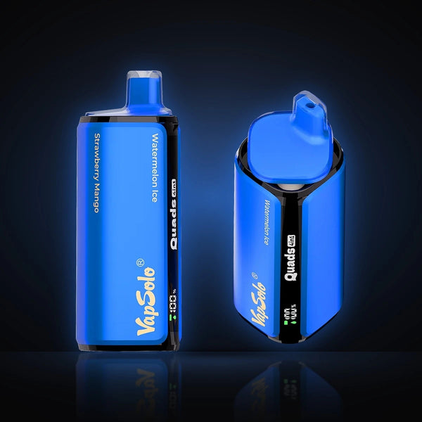 VapSolo Quads 80K Tropical Fizzy – 4-flavour disposable vape: Watermelon Ice, Strawberry Mango, Blueberry Ice, Fizzy Cherry