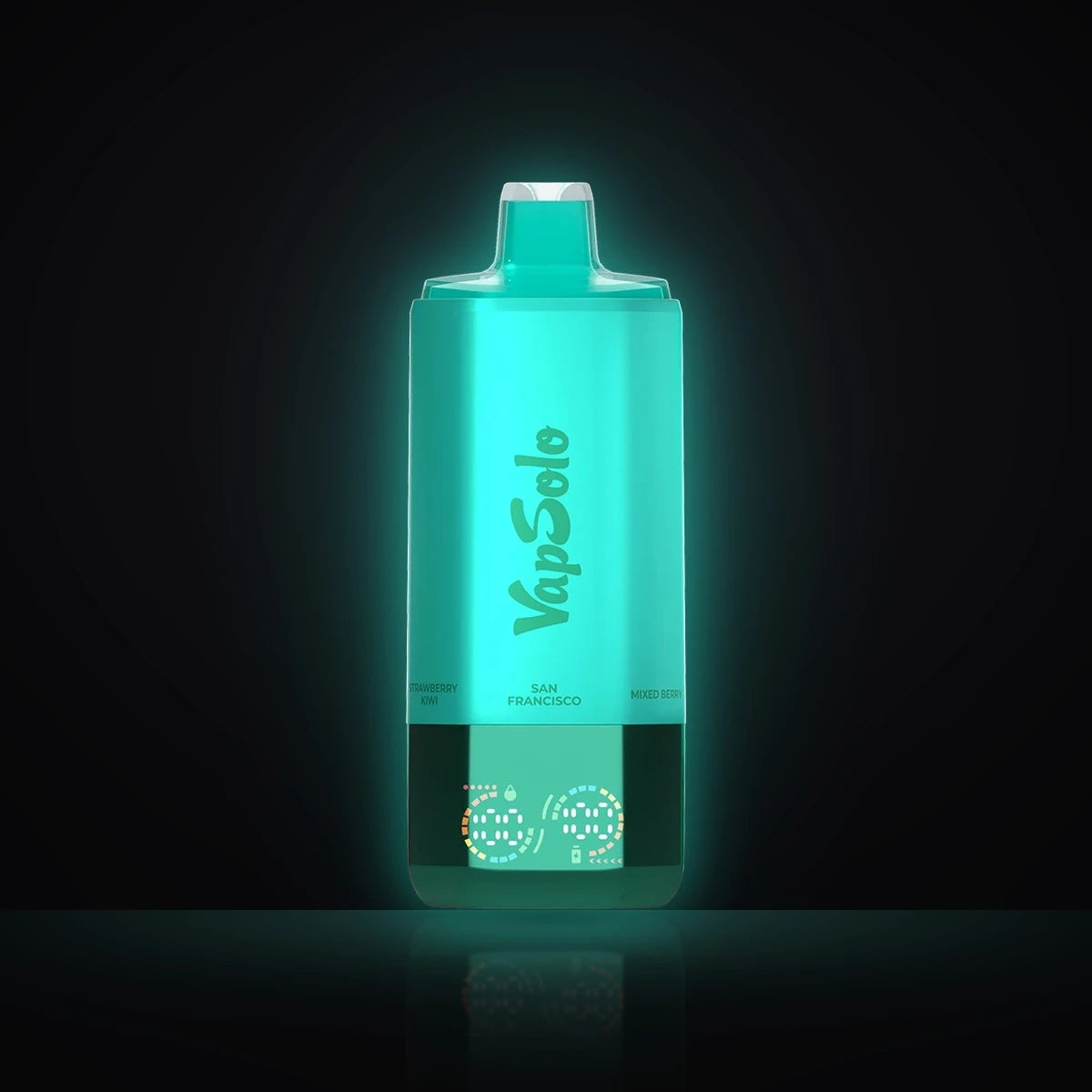 VapSolo Sixer 180K Berry Mix – San Francisco, Mixed Berry, Coco Loco, Cherry Lemon, Black Ice Dragon Fruit, Strawberry Kiwi
