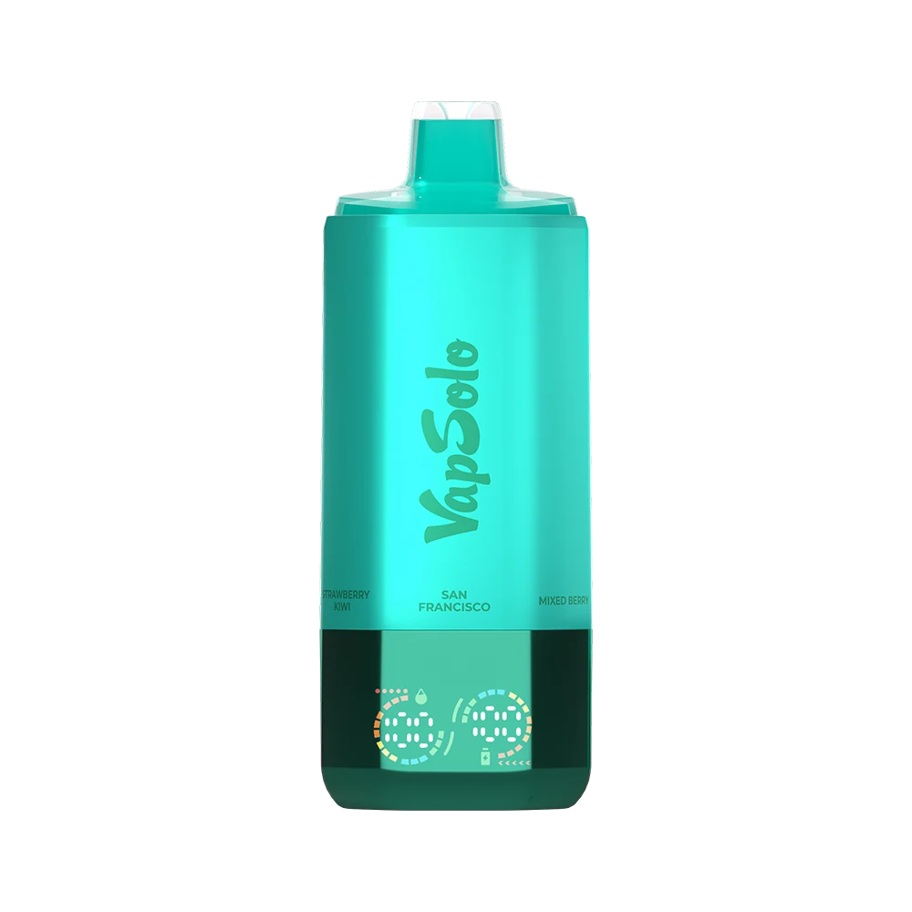 VapSolo Sixer 180K Berry Mix hatízű vape – San Francisco, Mixed Berry, Coco Loco, Cherry Lemon, Black Ice Dragon Fruit, Strawberry Kiwi