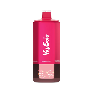 VapSolo Sixer 180K Cherry & Gum – vape se šesti příchutěmi: Triple Cherry, Watermelon Bubblegum, Juicy Peach Ice, Grapefruit Refresher, Love 66, Coco Loco