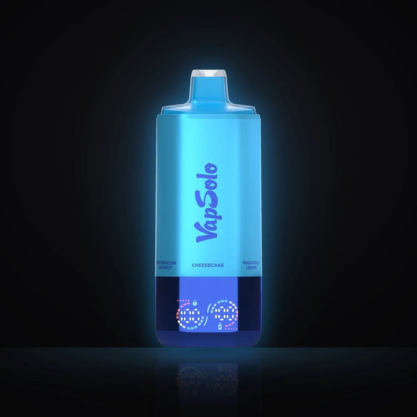 VapSolo Sixer 180K Dessert & Citrus hatízű vape – Cheesecake, Pineapple Lemon, Blueberry Sour Raspberry, Strawberry Mango, Lemon Lime, Watermelon Coconut