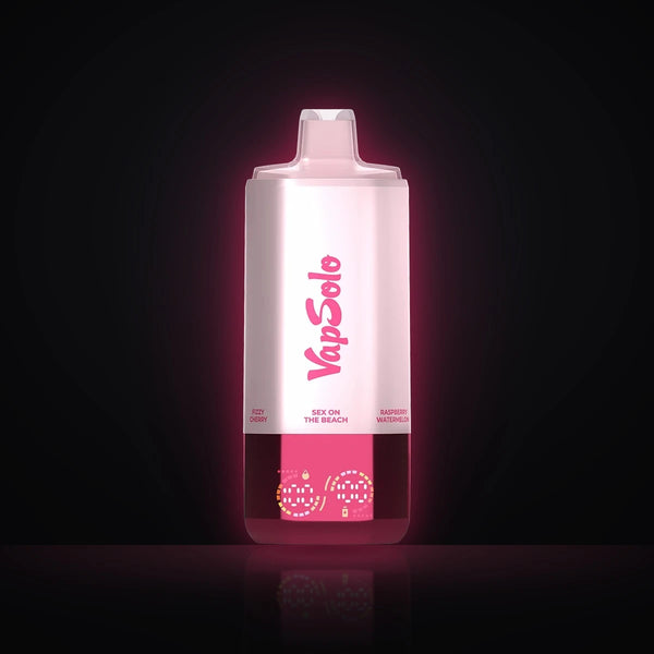 VapSolo Sixer 180K Party Cocktail hatízű vape – Sex on the Beach, Raspberry Watermelon, Happy Ranch, Lemon Peach, Pink Lemonade, Fizzy Cherry