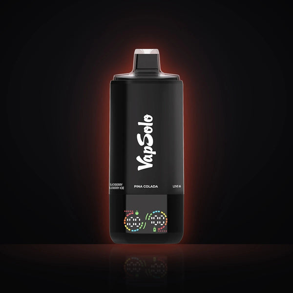 VapSolo Sixer 180K Tropical Ice hatízű vape – Pina Colada, Love 66, Lime Passion Fruit, Monster Mango, Strawberry Ice, Blackberry Blueberry Ice